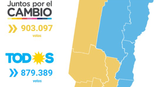 El mapa de cómo votó Santa Fe para diputados nacionales