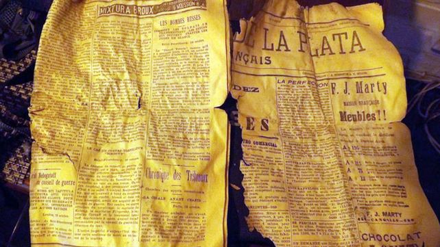 El diario argentino hallado en la Cordillera de los Andes