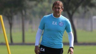 Marcelo Misetich, entrenador de arqueros de Belgrano.