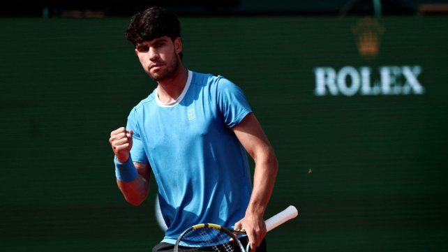 Alcaraz despachó a Vacherot y jugará la final del Masters 1000 de Montecarlo ante Sinner