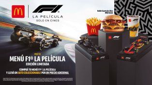 McDonalds pisa el acelerador con el regreso del Menú F1 ®