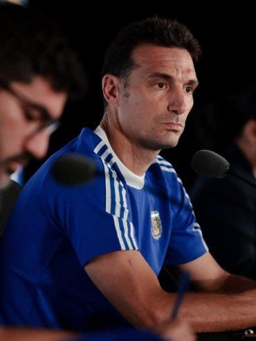 Scaloni: Esto es un partido de fútbol y no podemos mezclar las cosas