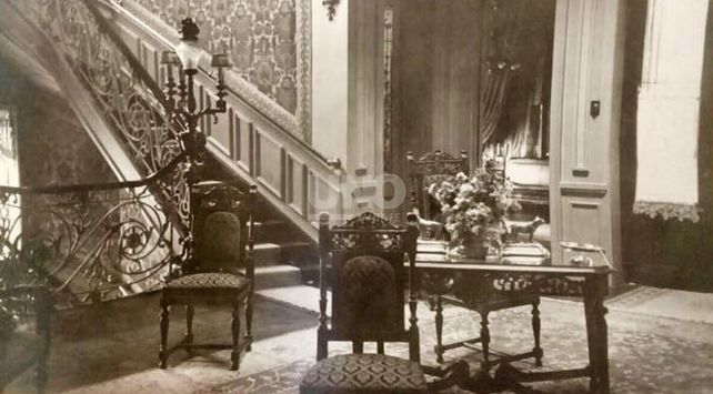 La Casa por dentro durante los años 20 y 30.// gentileza Familia Esquivel.&nbsp;