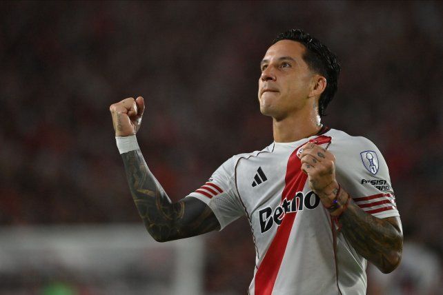 Sebastián Driussi marcó el gol de River.