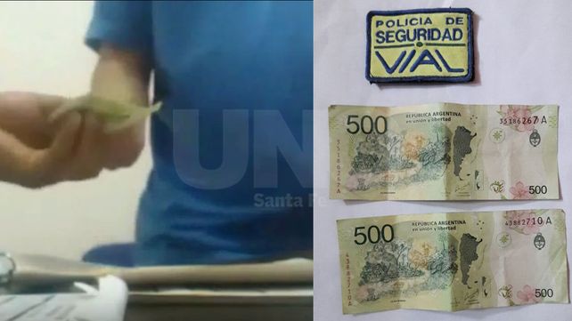 Un hombre quedó detenido al intentar pagar una coima para zafar de un control policial