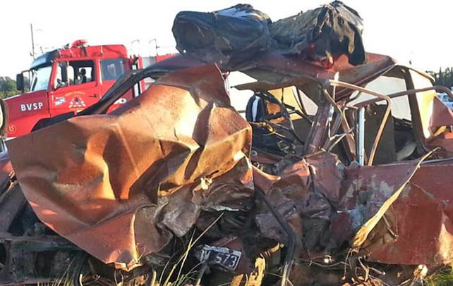 Penoso. Las víctimas eran jóvenes. Uno de los autos