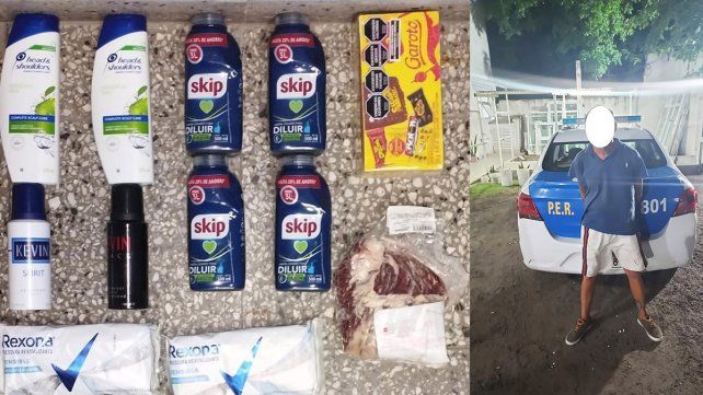 Personal de Rodos y hurtos identificó a varias personas por delitos en flagrancia en Paraná. Llevaban como botín