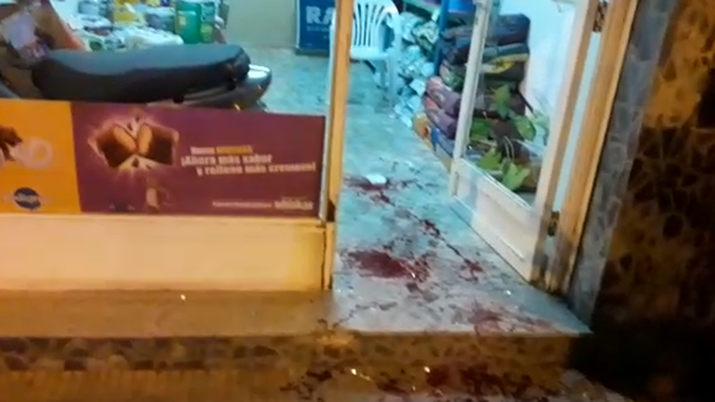 Un comerciante se defendió de un robo y terminó internado