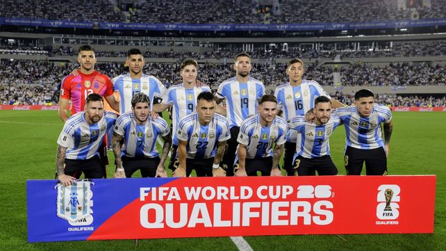 Los once de Argentina que enfrentaron a Bolivia en el Monumental
