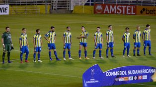 El único partido de esta copa en el Gigante fue ante San Lorenzo.