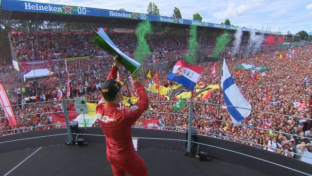 Charles Leclerc&nbsp;llevó a sus hinchas a tocar otra vez el cielo con las manos.&nbsp;