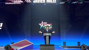 El presidente Javier Milei disertó en el cierre de un foro de ultraderecha realizado en Hungría.