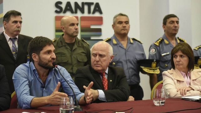 Pullaro dijo que la policía hizo lo que tenía que hacer en el cortejo fúnebre de Kevin Aguirre