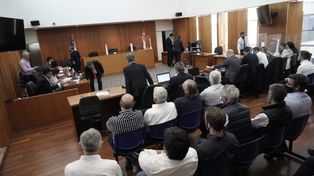 En octubre pasado, cuando se realizó la primera audiencia en la Justicia Penal de Rosario.
