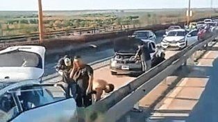 Accidentes múltiples en el complejo Zárate-Brazo Largo complican el tránsito