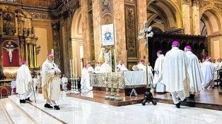 Inicio. La misa dio comienzo a la Asamblea General de la Conferencia Episcopal Argentina.
