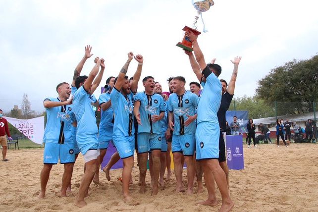 Fútbol playa: Buenos Aires City, el campeón de la AFA que tiene alma rosarina
