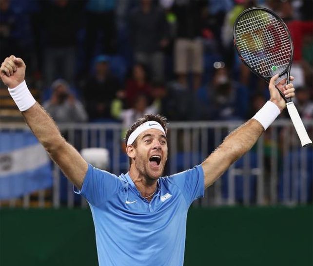 Juan Martín Del Potro enloqueció a todos en Shanghai