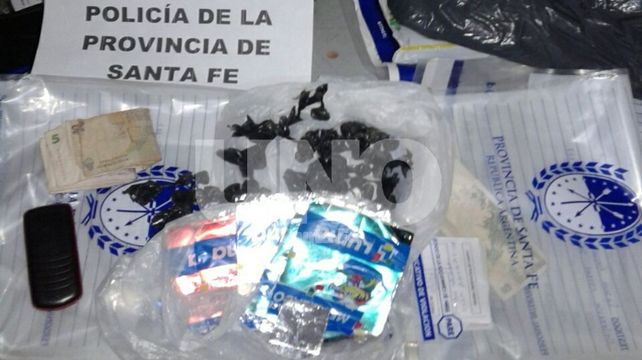 Personal de drogas secuestró cocaína fraccionada en barrio Cabal
