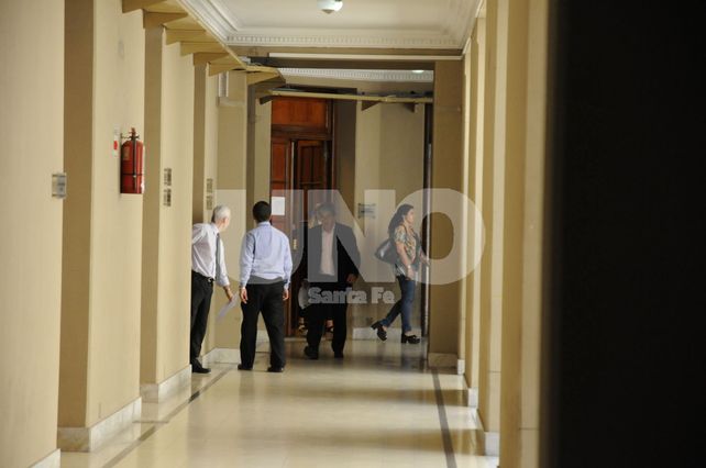 Este sábado. Se desarrolló la audiencia de prisión preventiva en el subsuelo de tribunales.