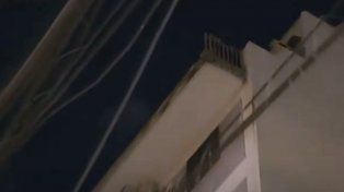 Temporal en Caba: se desprendió la baranda de un balcón y mató a una mujer