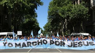 Rezo por vos. Miles de fieles cristianos de todo el país recorrerán hoy las calles de nuestra ciudad, en una gran demostración de fe