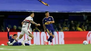Tras el primer tiempo, Boca Juniors empata contra San Pablo