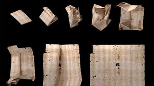 Científicos lograron leer, sin abrirla, una carta enviada hace 300 años