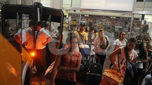 Un recambio turístico con poco movimiento en la terminal de Santa Fe