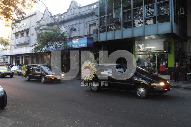 Silencio y angustia en el último adiós al dirigente sindical Alberto Maguid