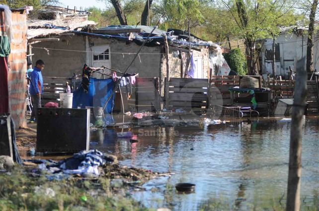 Desolador. La postal repetida de la zona costera preocupa y ocupa a las autoridades para paliar la urgente situación