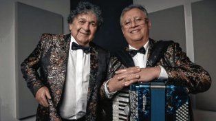 Cacho Deicas, junto a Marcos Camino
