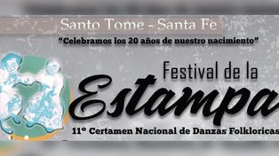 Festival de la Estampa: 11º certamen de Danzas Folklóricas en Santo Tomé