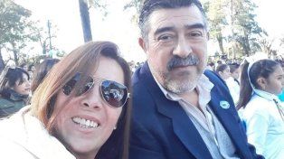 Los detenidos María Victoria Caillava y Carlos Pérez