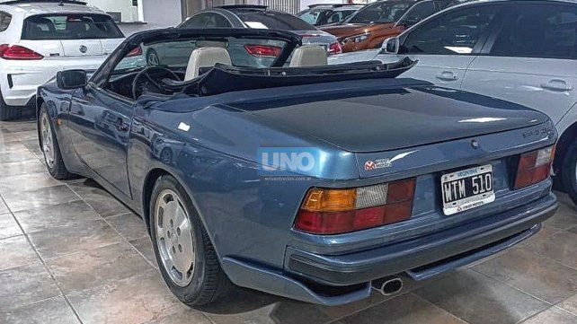 El porsche que ganó Gabriela Sabatini en 1989