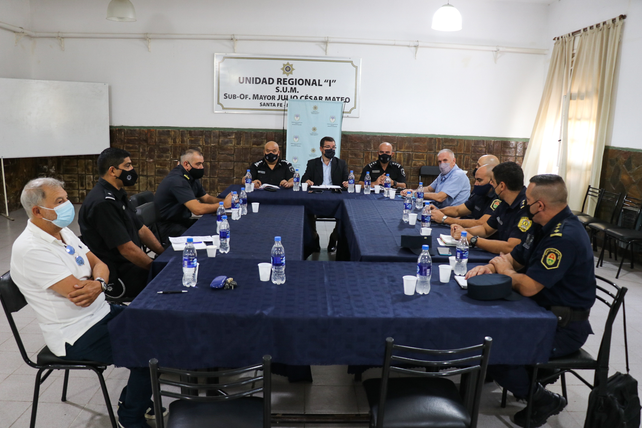 Se define el operativo de seguridad de Colón-Barracas Central