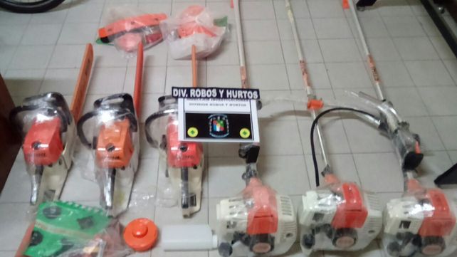 Recuperan herramientas que habrían robado en una dependencia municipal