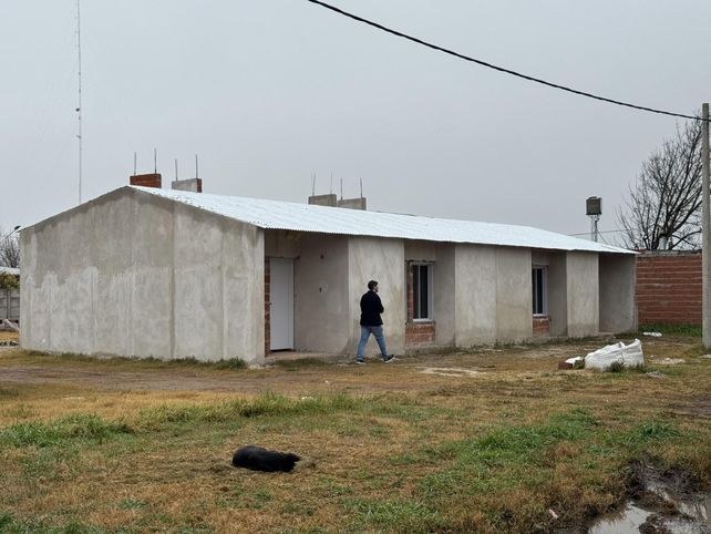 Las unidades habitacionales ya tienen el 50% de la infraestructura y hay nueve familias que pronto disfrutarán de sus viviendas.