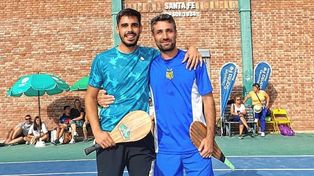 El santafesino Nicolás Strada fue el campeón en individual 1°, mientras que el rosarino Armentano fue segundo.