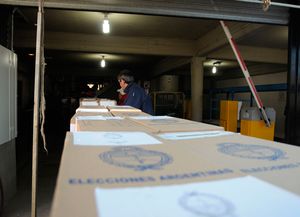 Operativo de tránsito especial para la recepción de urnas