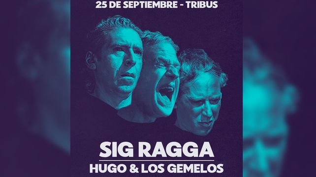 Sig Ragga y Hugo y Los Gemelos se unen para una cumbre de la música santafesina en Tribus