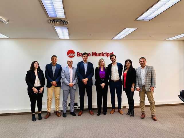Banco Municipal recibió a funcionarios de la Secretaría de Industria y Desarrollo Productivo de la Nación