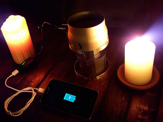 Cargá tu celular con fuego