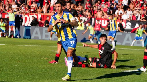 Otra victoria rebelde y angelical de Central, que festejó a lo grande y hundió más a Newells