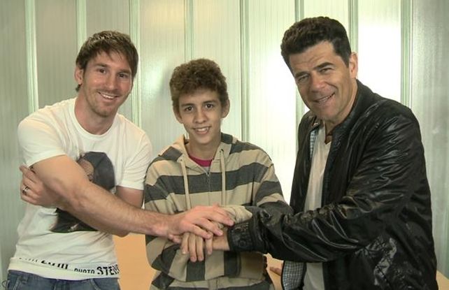 Messi fue protagonista de una misión solidaria en Todo es Posible