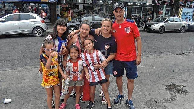 El color de los hinchas de Unión en el duelo ante Newells