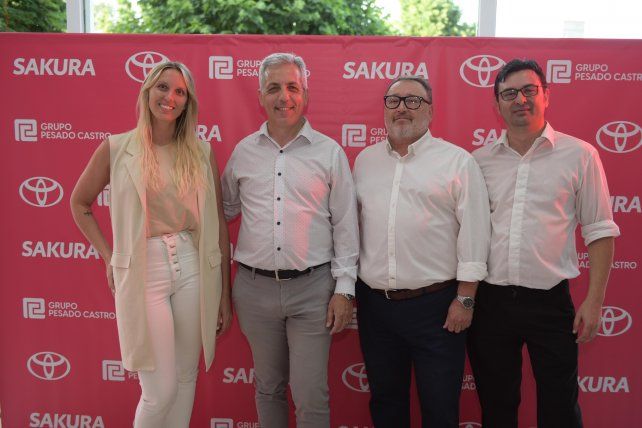 Agustina Kelly, Marcelo Basile, Sergio Ferreyra y Diego Alonso