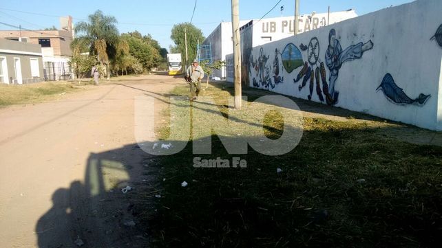 Tras el reclamo de los vecinos, llegó la limpieza a los alrededores de club Pucará