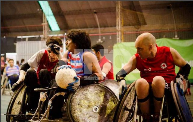 Se viene el 1º Encuentro de rugby sobre silla de ruedas