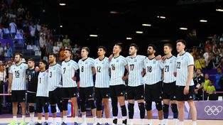Los jugaodres de la selección de vóley no pudieron conseguir el objetivo al que fueron a los Juegos.